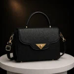 Black Classic Satchel Handbag