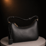 Black Shoulder Hobo Bag - Image 2